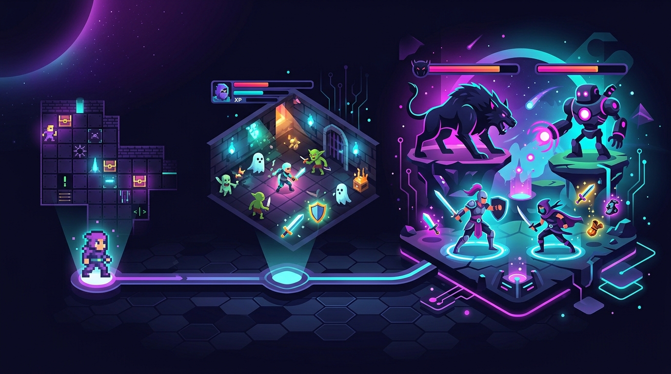 Evolucija roguelike žanra: Od niche igara do indie hitova