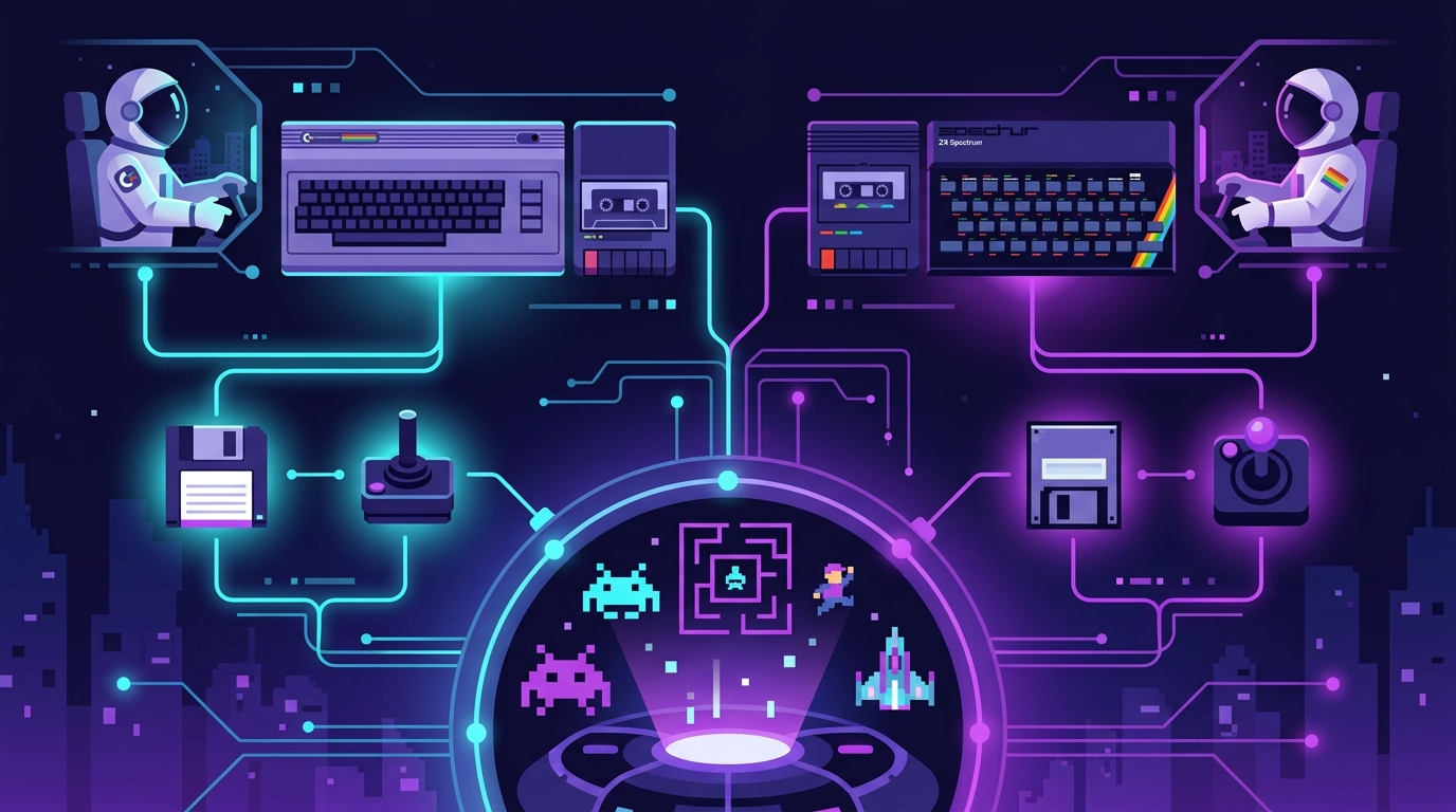 Rat osmobitnih titana: Kako su Commodore 64 i ZX Spectrum stvorili modernu gejming industriju