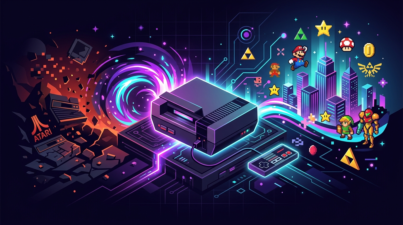 Kako je sivi feniks vaskrsao industriju: Nintendo Entertainment System i spasavanje gejming tržišta
