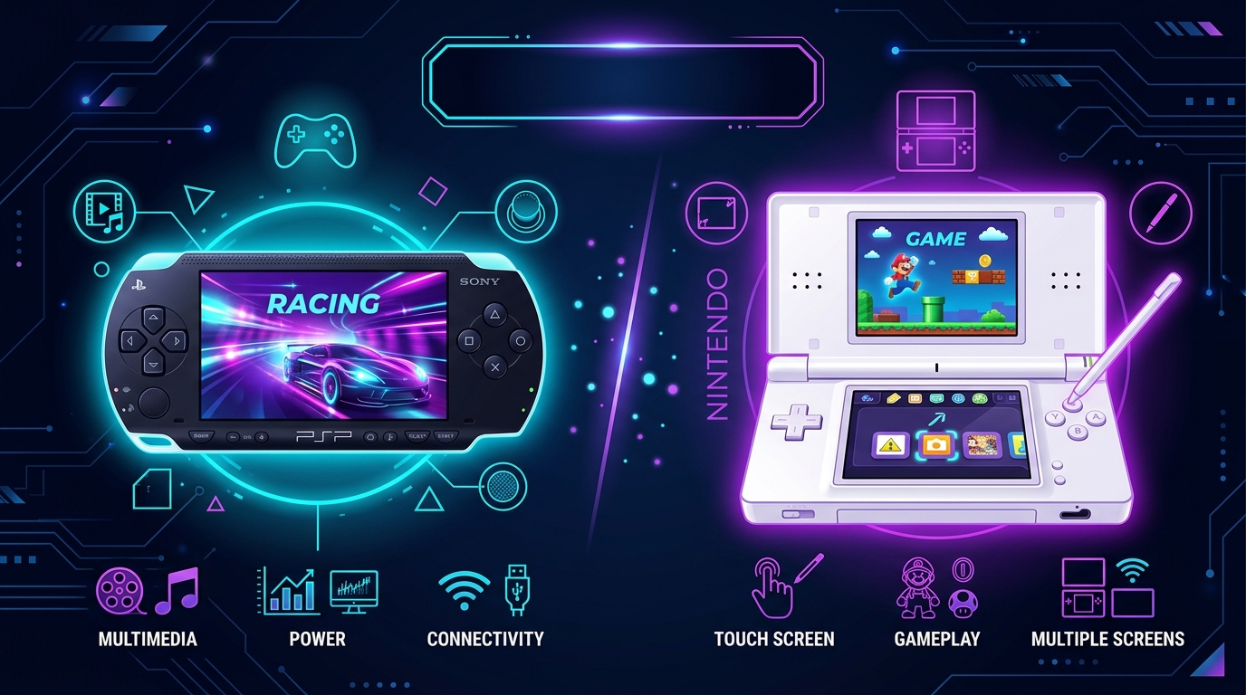 Ručne konzole nove ere: Kako su Sony PSP i Nintendo DS redefinisali prenosni gejming